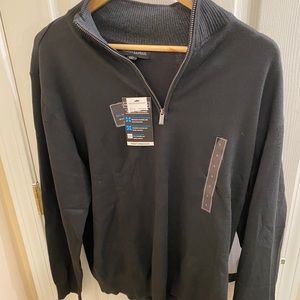 Tricots St. Raphael Men's L  Gray Long Sleeve Pullover Sweater